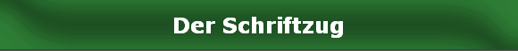 Der Schriftzug