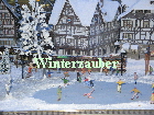 Modellanlage mit dem Thema: Winterzauber.