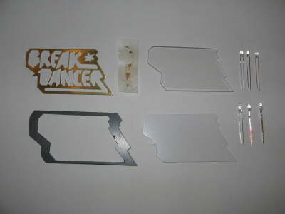 Das Schild "Break Dancer"