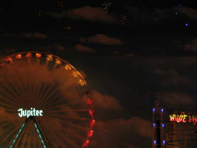 Riesenrad Jupiter und Wilde Maus